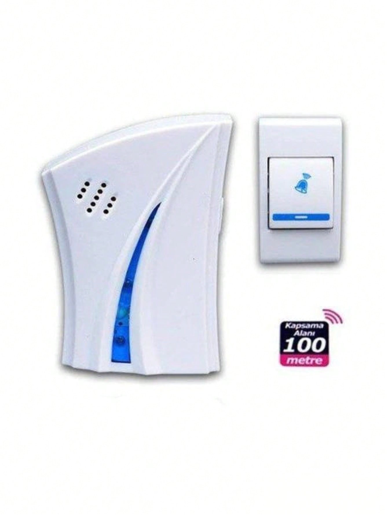 Timbre Alarma De Puerta Pared Potente 30 Tonos